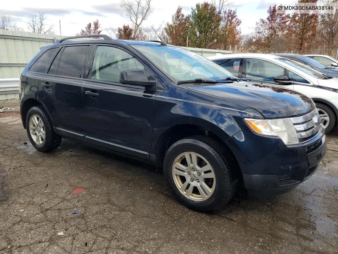 2010 Ford Edge Se VIN: 2FMDK3GC6ABA38146 Lot: 79107314