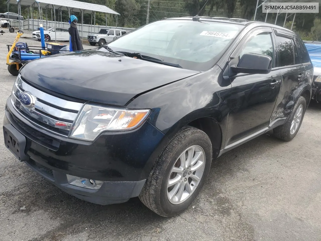 2010 Ford Edge Sel VIN: 2FMDK4JC5ABB59491 Lot: 79645754