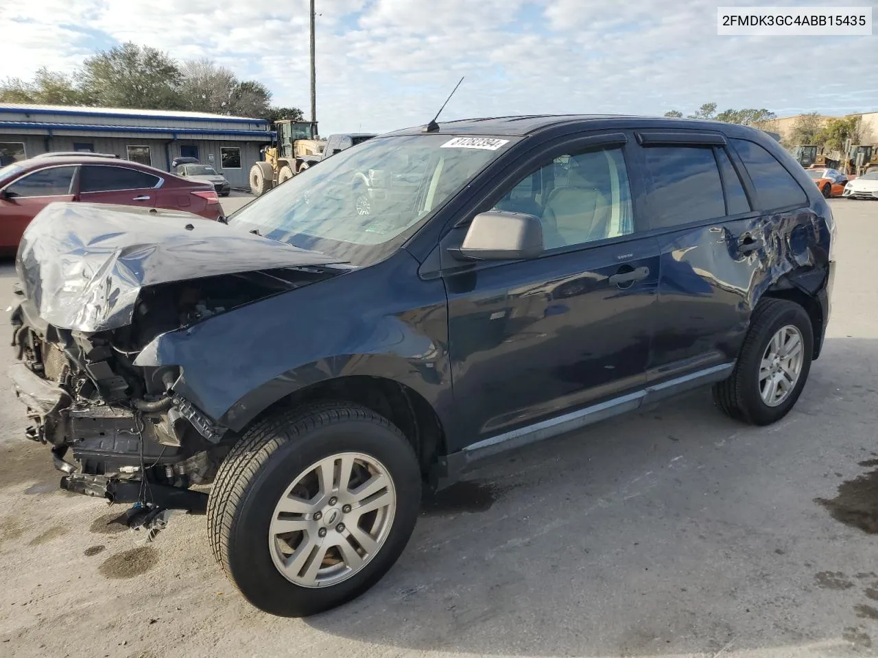 2010 Ford Edge Se VIN: 2FMDK3GC4ABB15435 Lot: 81282394