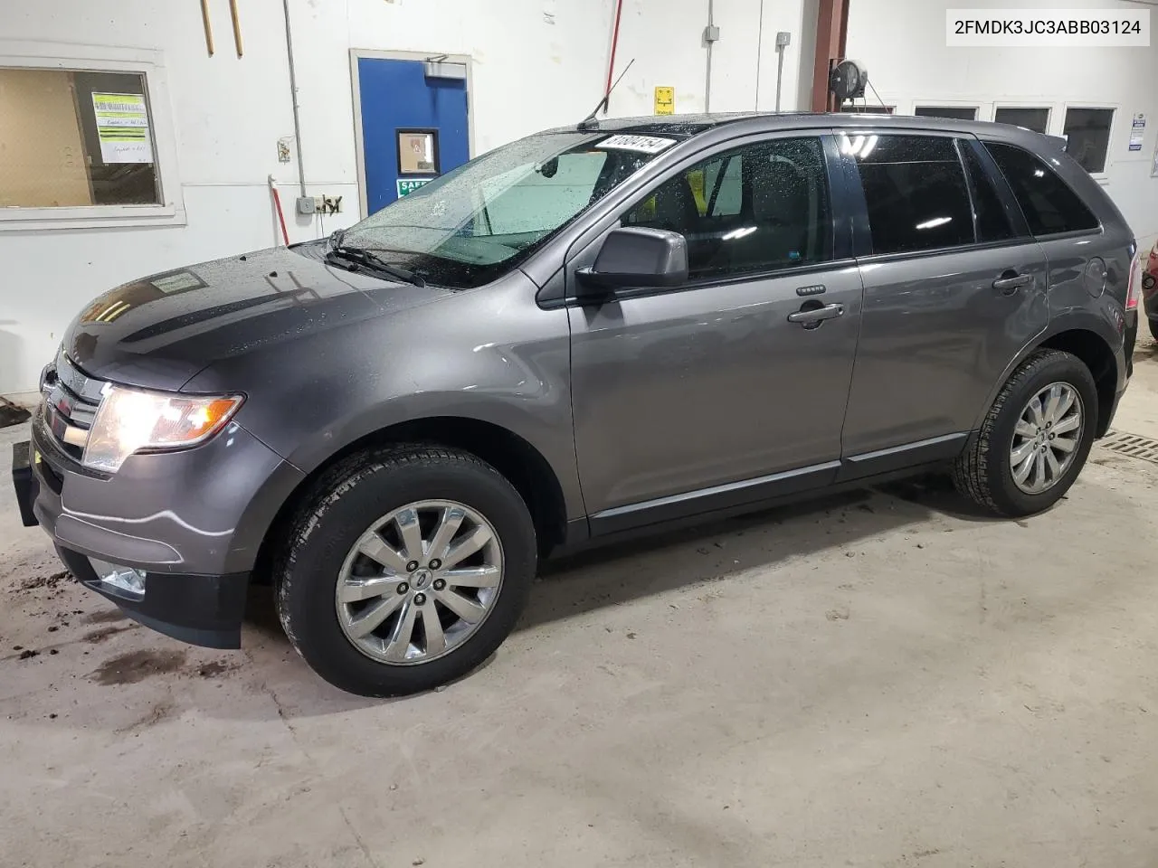 2010 Ford Edge Sel VIN: 2FMDK3JC3ABB03124 Lot: 81804154