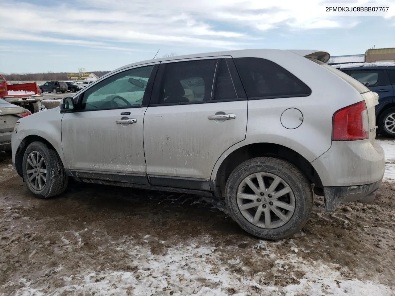 2011 Ford Edge Sel VIN: 2FMDK3JC8BBB07767 Lot: 38693734