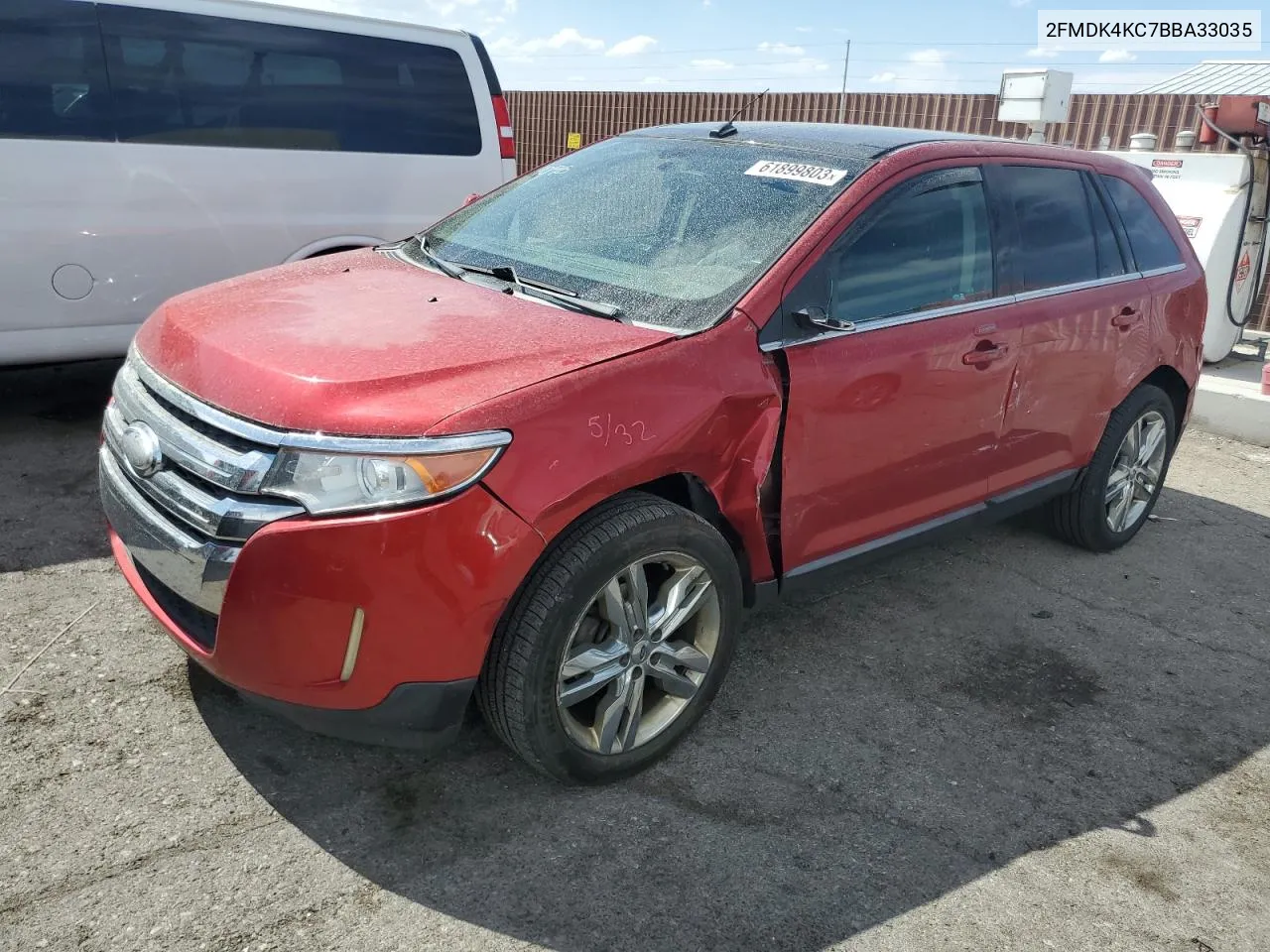 2011 Ford Edge Limited VIN: 2FMDK4KC7BBA33035 Lot: 61899803