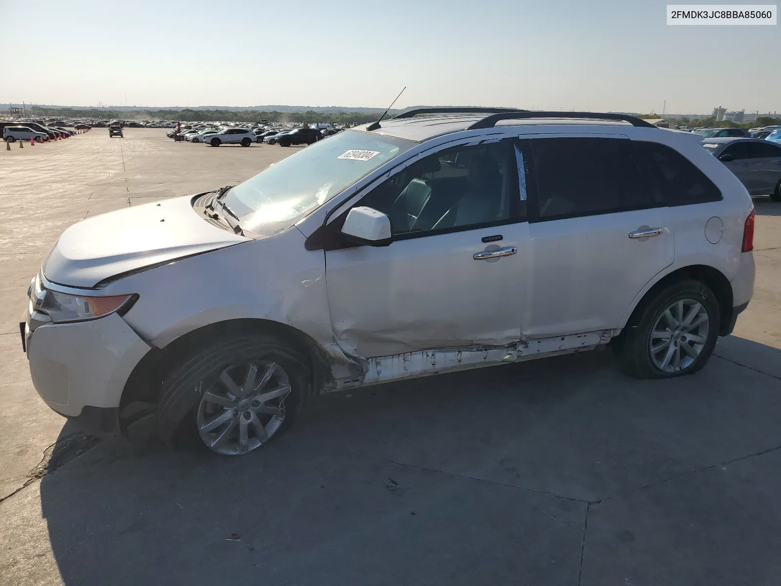 2011 Ford Edge Sel VIN: 2FMDK3JC8BBA85060 Lot: 62948304