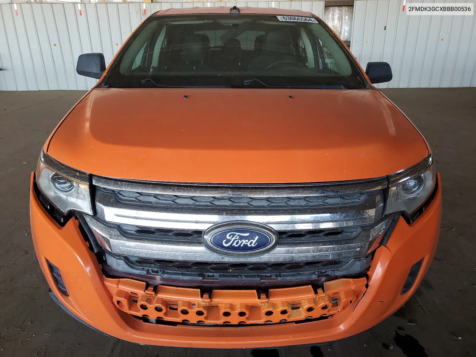 2FMDK3GCXBBB00536 2011 Ford Edge Se