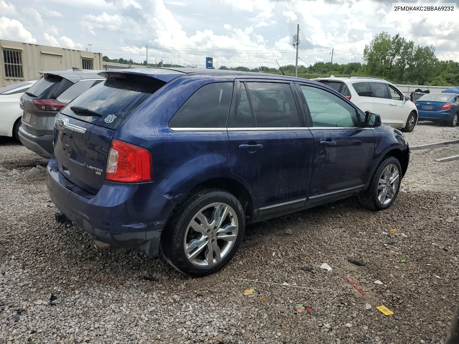 2011 Ford Edge Limited VIN: 2FMDK4KC2BBA69232 Lot: 63985754