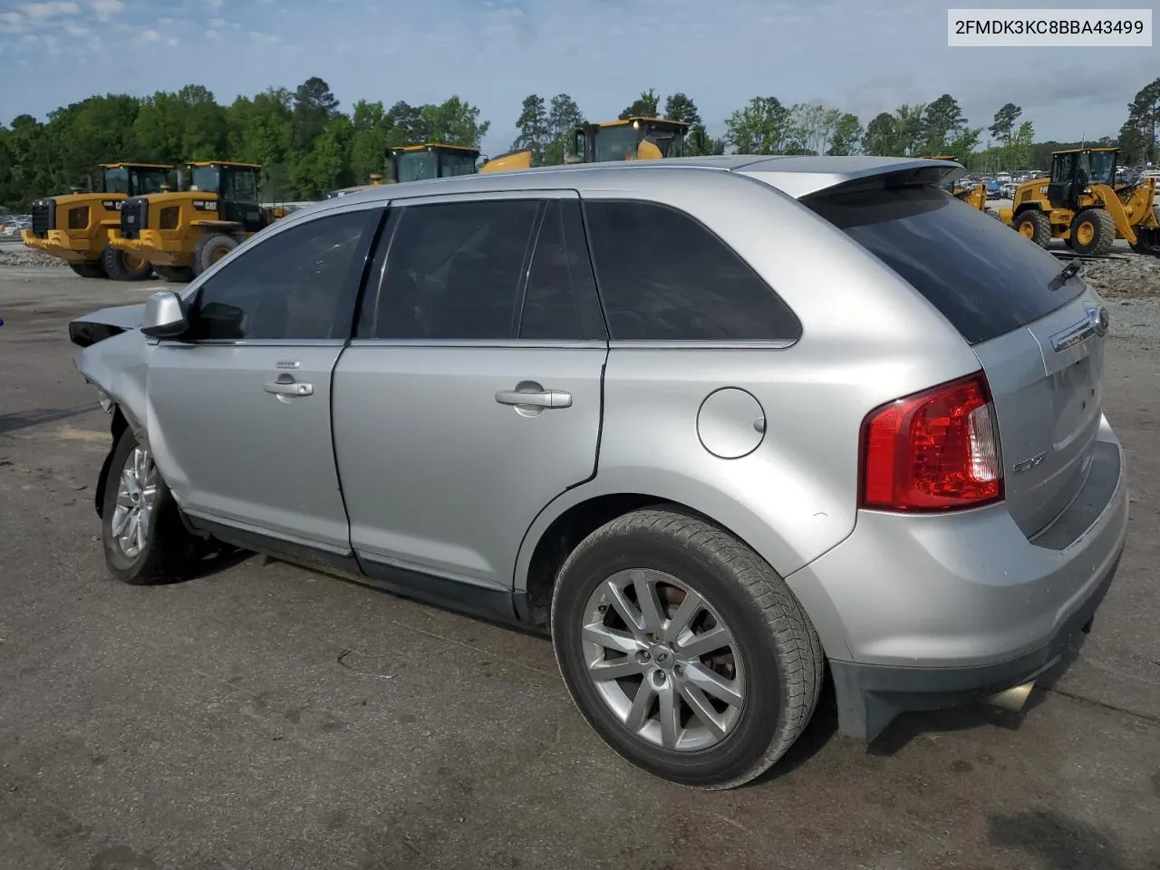 2011 Ford Edge Limited VIN: 2FMDK3KC8BBA43499 Lot: 64165164