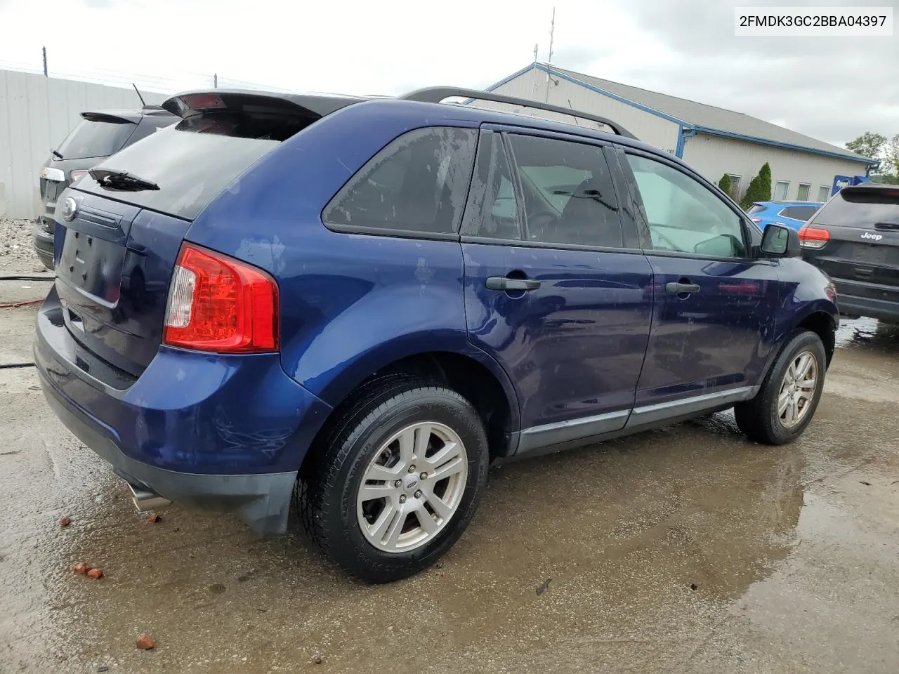 2011 Ford Edge Se VIN: 2FMDK3GC2BBA04397 Lot: 64982664