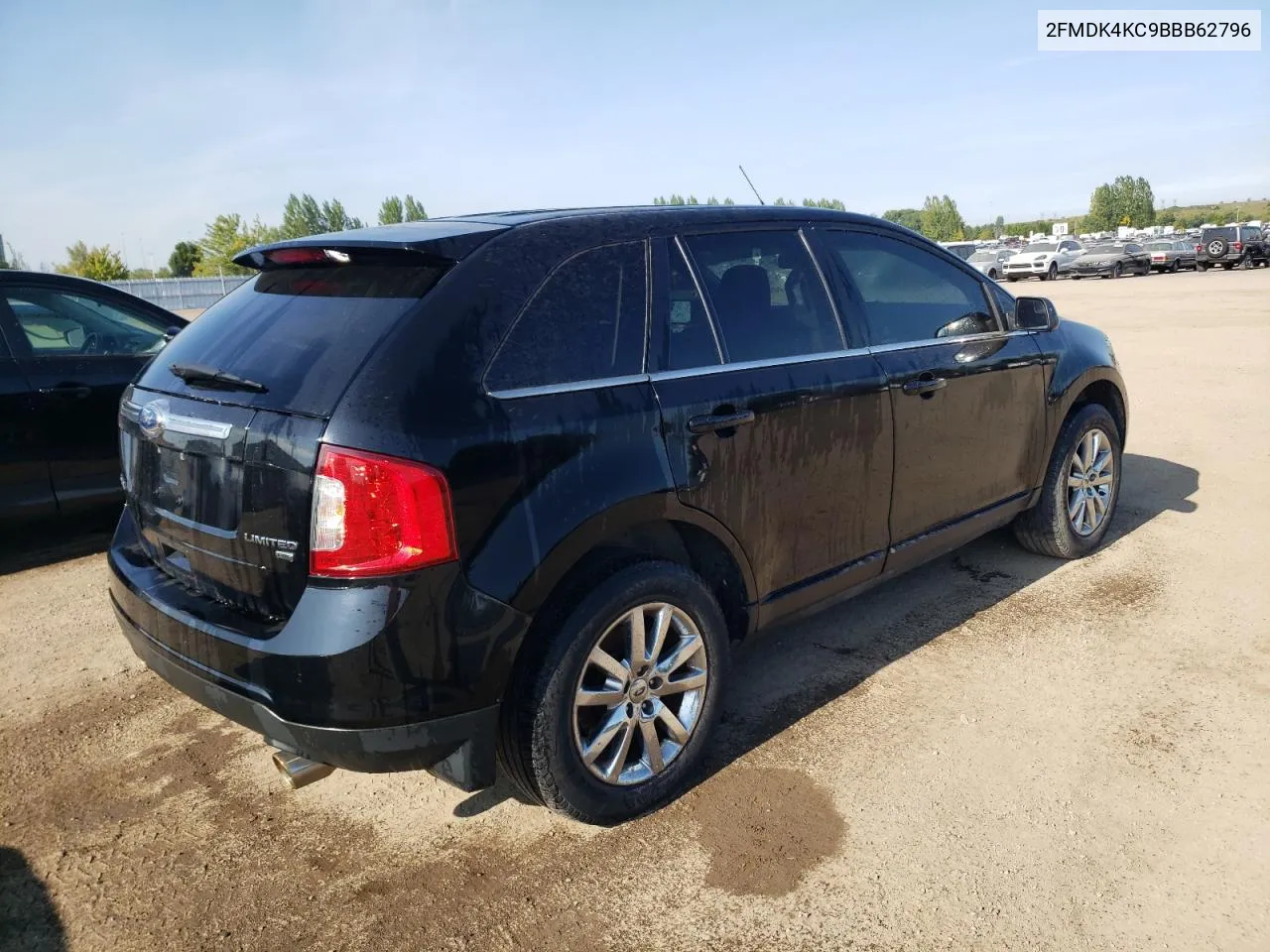 2011 Ford Edge Limited VIN: 2FMDK4KC9BBB62796 Lot: 65059794