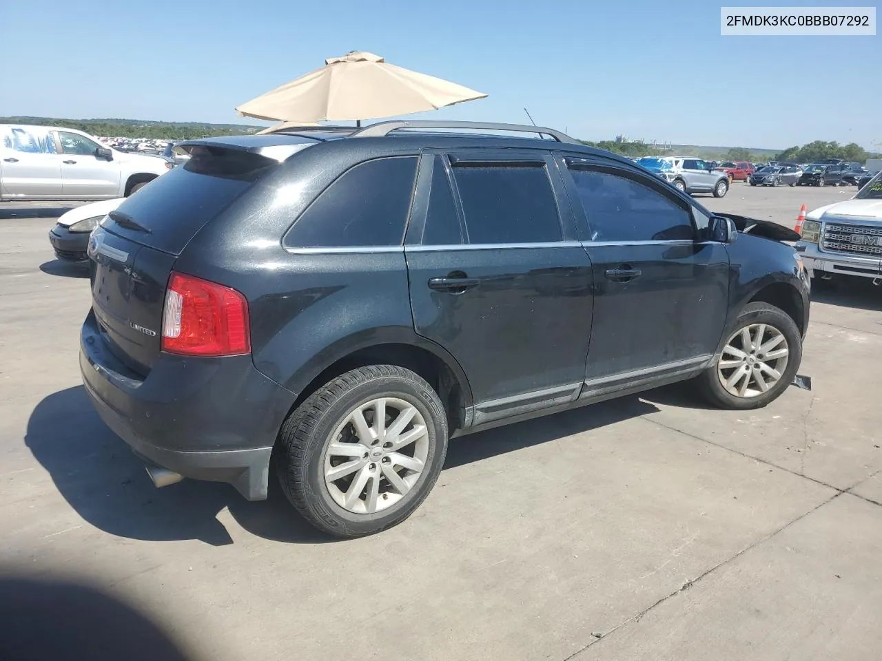 2011 Ford Edge Limited VIN: 2FMDK3KC0BBB07292 Lot: 65468864