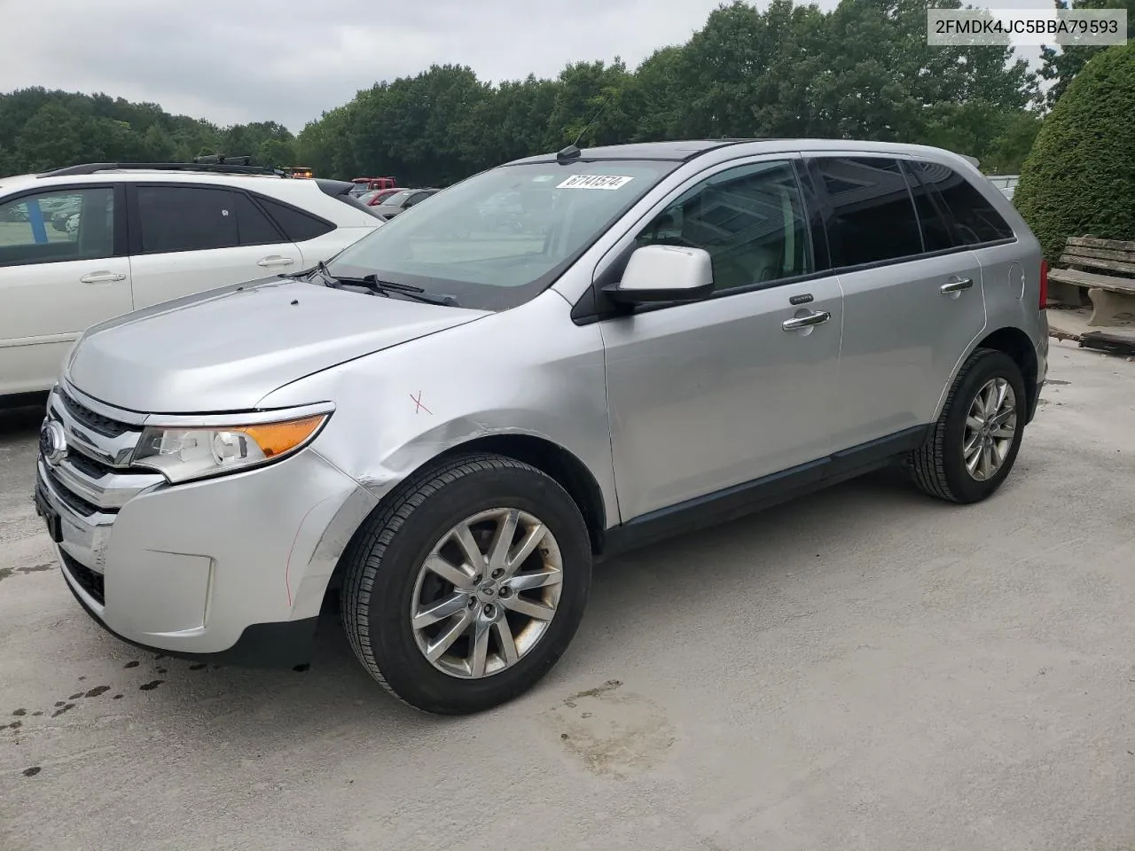 2011 Ford Edge Sel VIN: 2FMDK4JC5BBA79593 Lot: 67141574