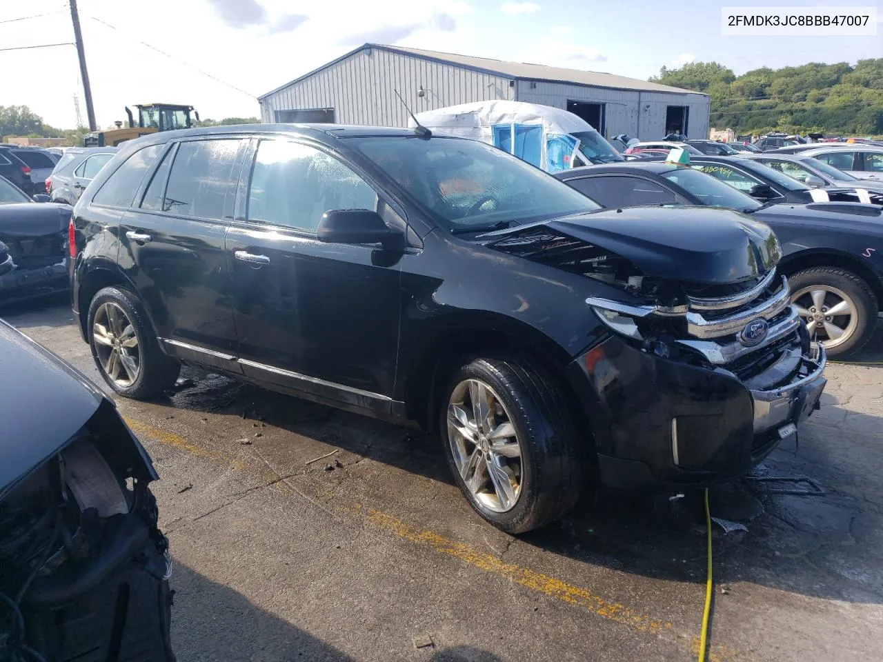 2011 Ford Edge Sel VIN: 2FMDK3JC8BBB47007 Lot: 67412024