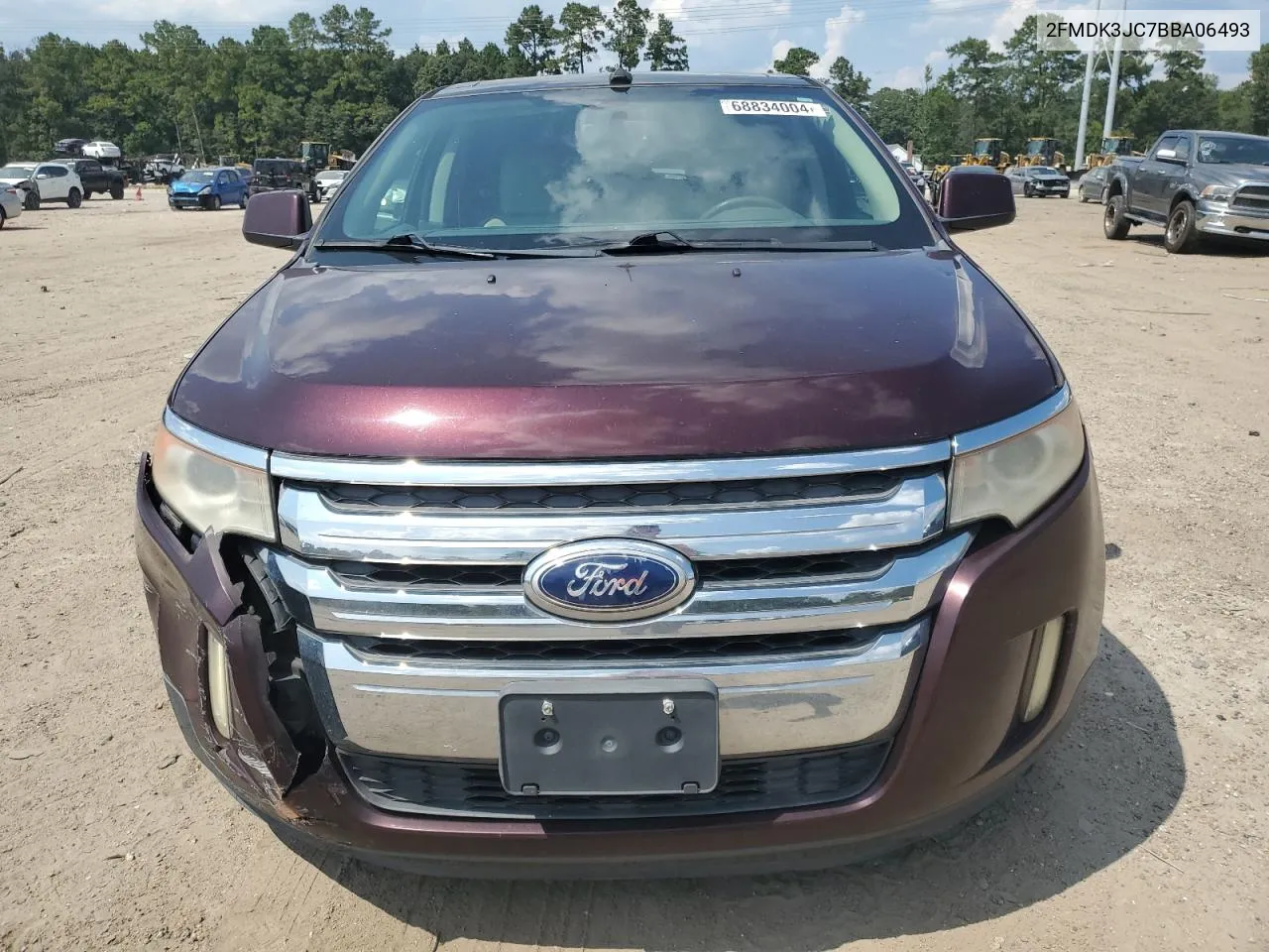 2011 Ford Edge Sel VIN: 2FMDK3JC7BBA06493 Lot: 68834004