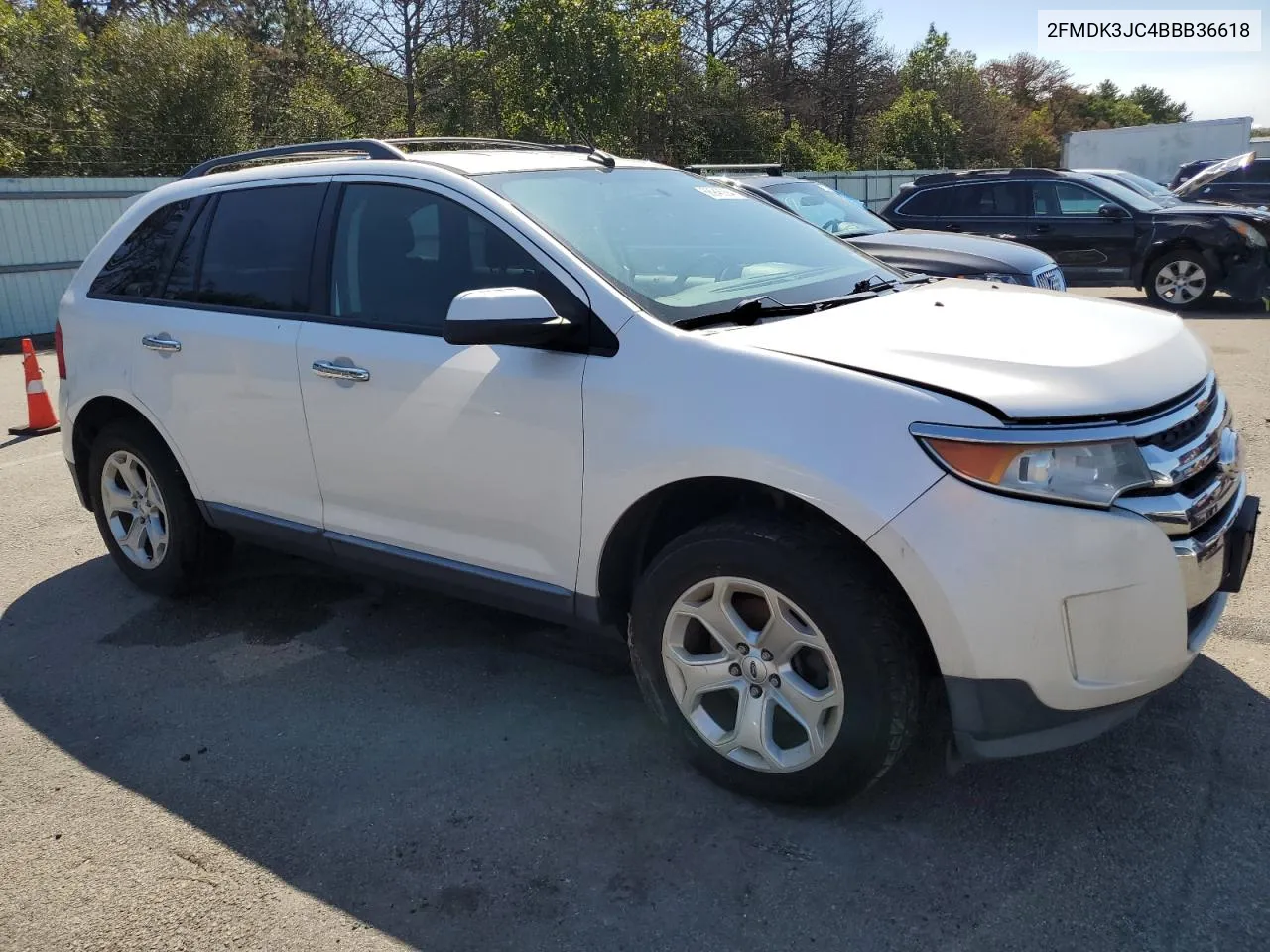 2011 Ford Edge Sel VIN: 2FMDK3JC4BBB36618 Lot: 68946994