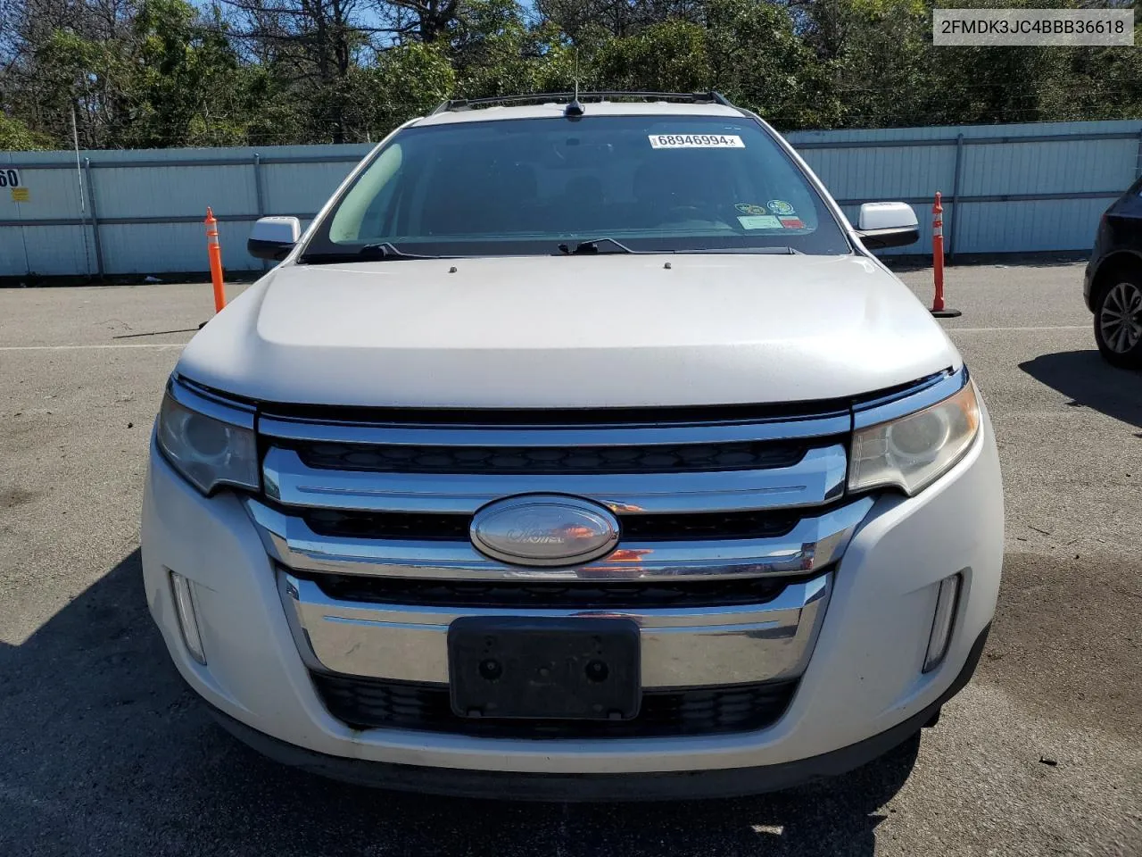 2011 Ford Edge Sel VIN: 2FMDK3JC4BBB36618 Lot: 68946994