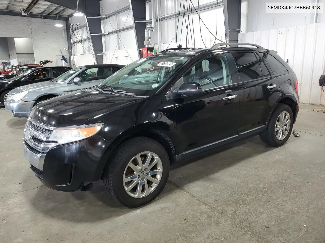 2011 Ford Edge Sel VIN: 2FMDK4JC7BBB60918 Lot: 69691794