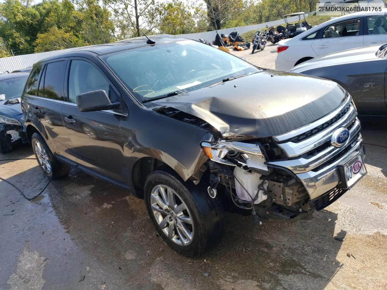 2011 Ford Edge Limited VIN: 2FMDK3KC6BBA81765 Lot: 69852623