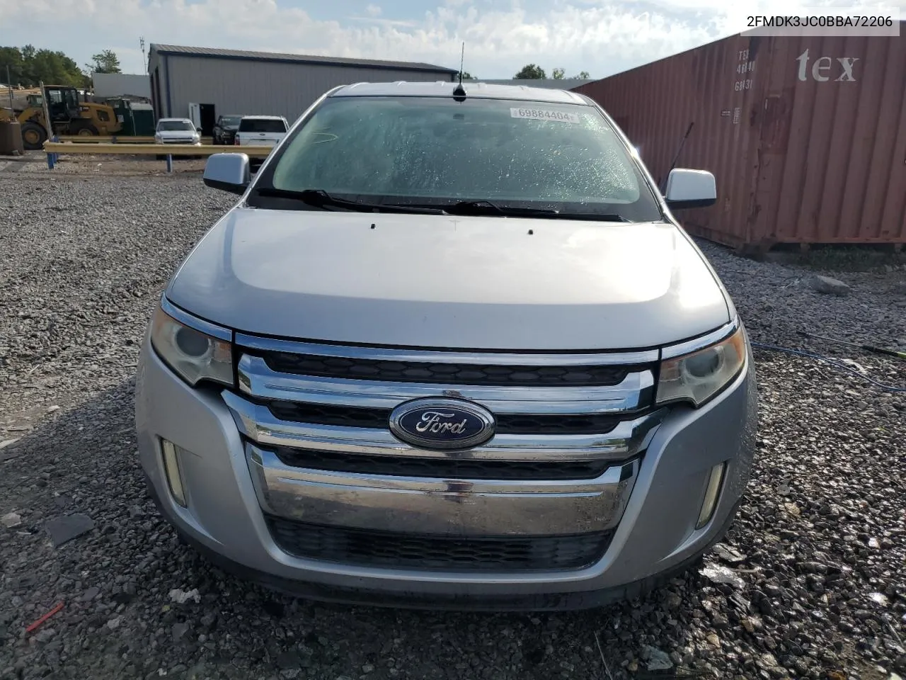 2011 Ford Edge Sel VIN: 2FMDK3JC0BBA72206 Lot: 69884404