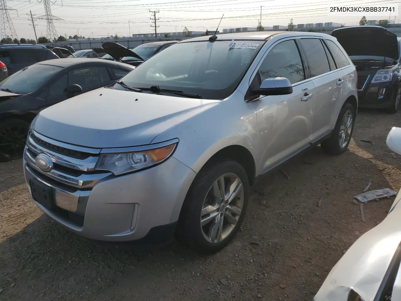 2011 Ford Edge Limited VIN: 2FMDK3KCXBBB37741 Lot: 70003504