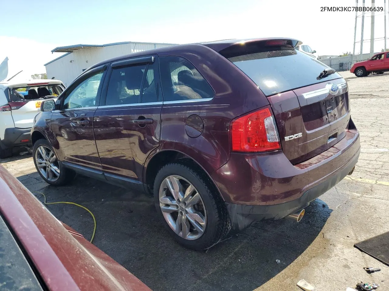 2011 Ford Edge Limited VIN: 2FMDK3KC7BBB06639 Lot: 70034094