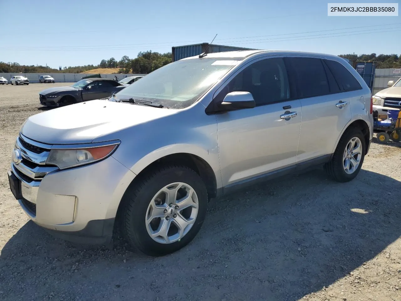 2011 Ford Edge Sel VIN: 2FMDK3JC2BBB35080 Lot: 70327044