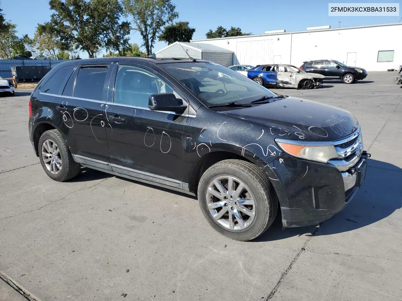 2011 Ford Edge Limited VIN: 2FMDK3KCXBBA31533 Lot: 70451794