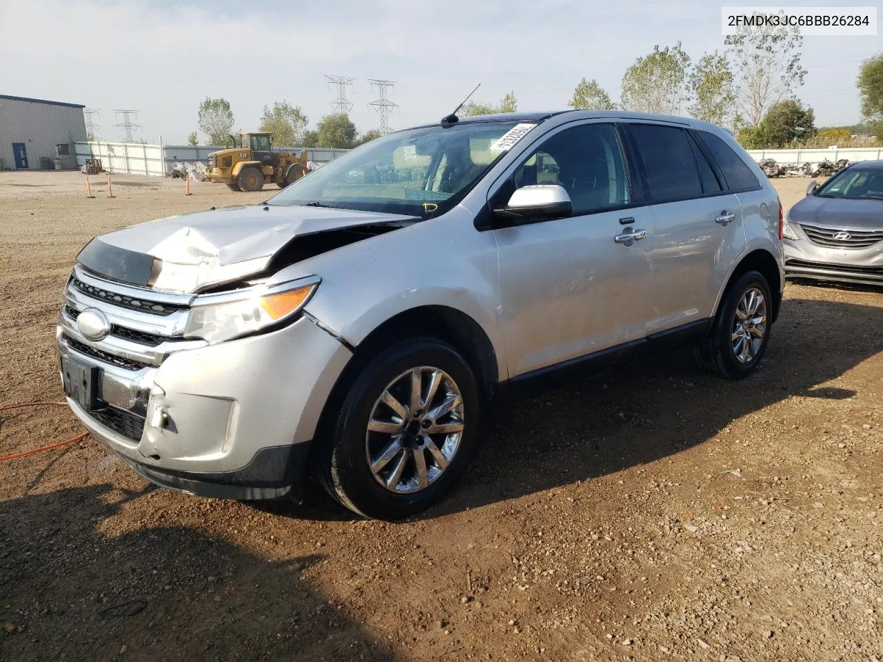 2011 Ford Edge Sel VIN: 2FMDK3JC6BBB26284 Lot: 70502874