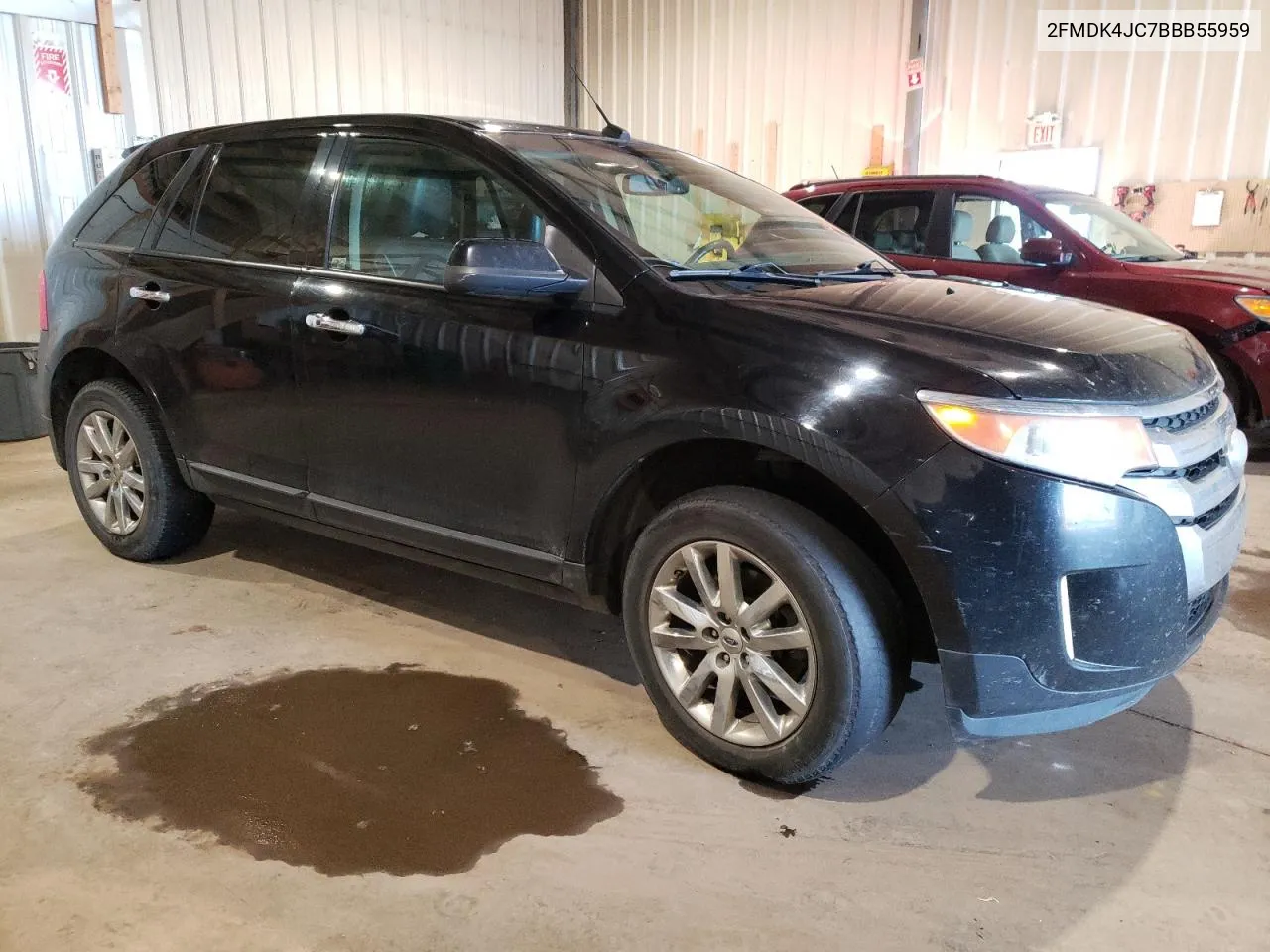 2011 Ford Edge Sel VIN: 2FMDK4JC7BBB55959 Lot: 70620564