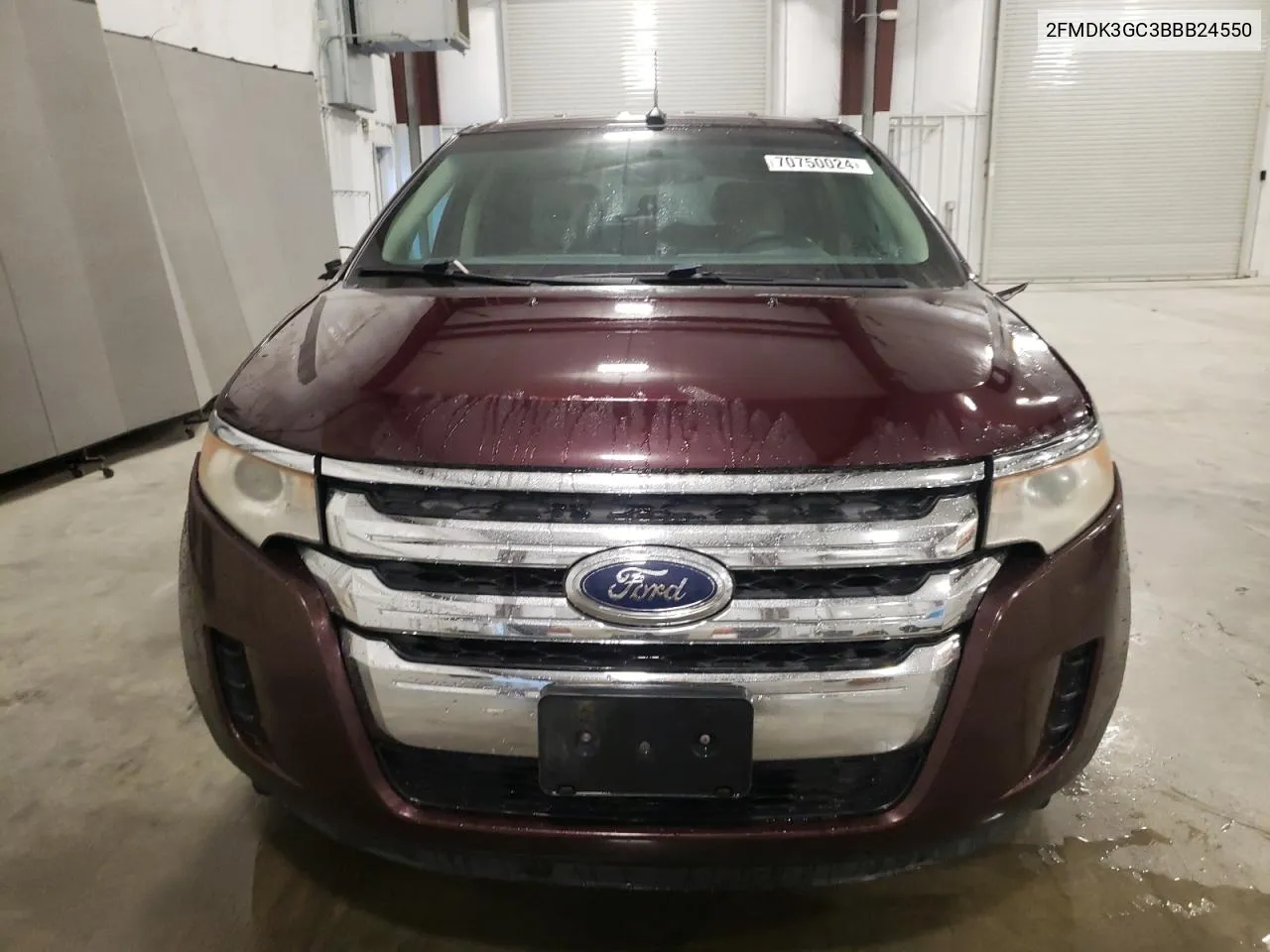 2011 Ford Edge Se VIN: 2FMDK3GC3BBB24550 Lot: 70750024