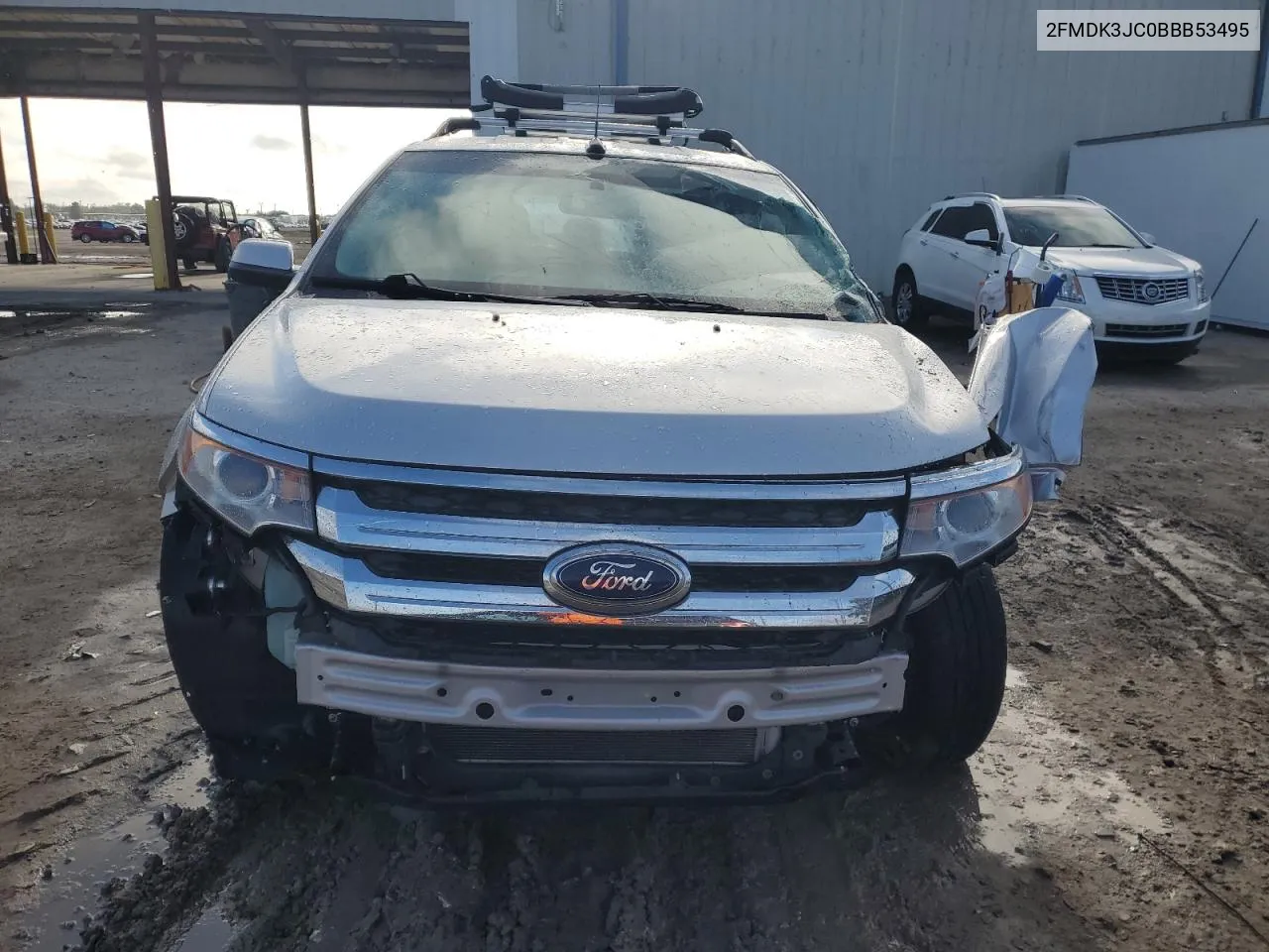 2011 Ford Edge Sel VIN: 2FMDK3JC0BBB53495 Lot: 70838084