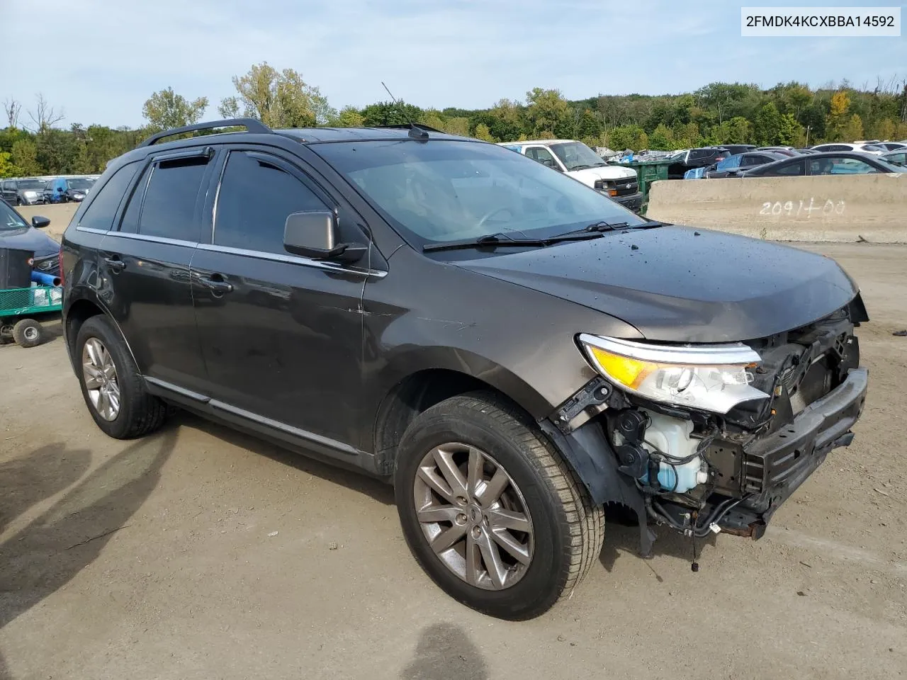 2011 Ford Edge Limited VIN: 2FMDK4KCXBBA14592 Lot: 71149594