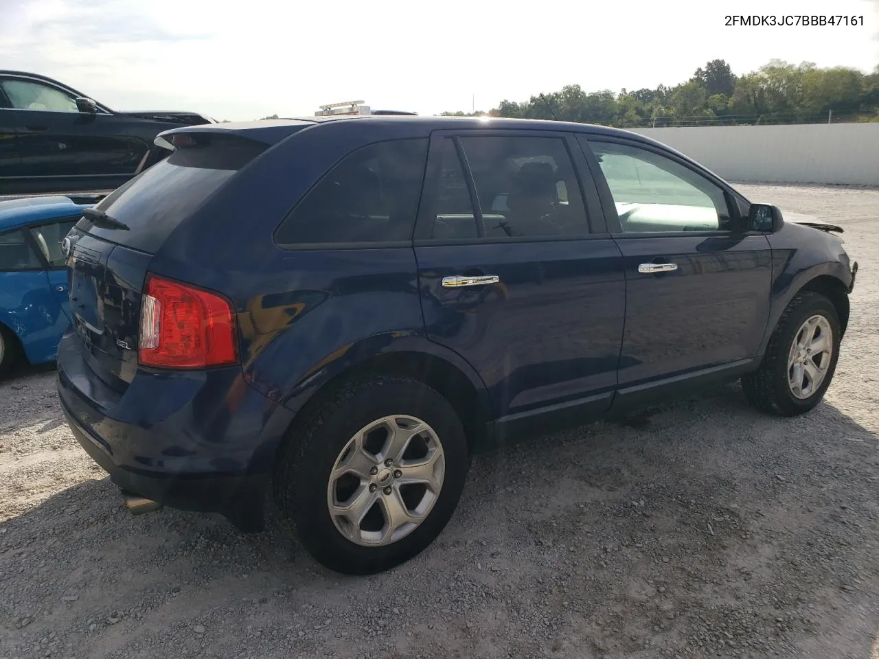 2011 Ford Edge Sel VIN: 2FMDK3JC7BBB47161 Lot: 71157824