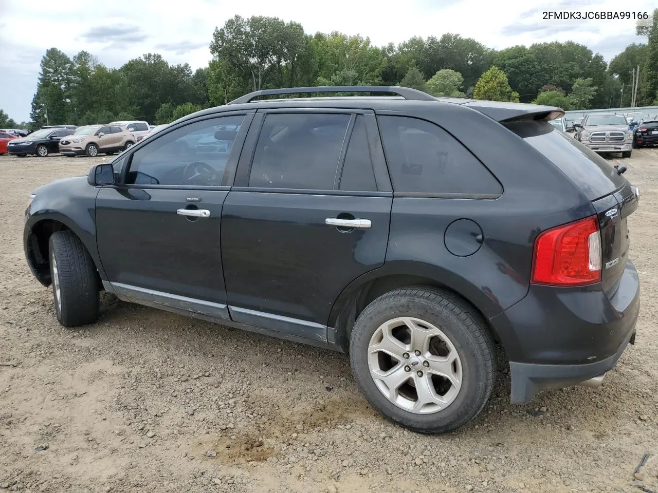 2011 Ford Edge Sel VIN: 2FMDK3JC6BBA99166 Lot: 71250434