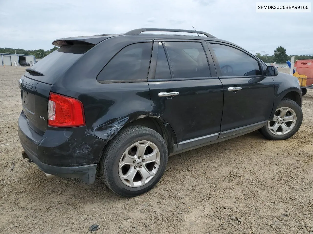 2011 Ford Edge Sel VIN: 2FMDK3JC6BBA99166 Lot: 71250434