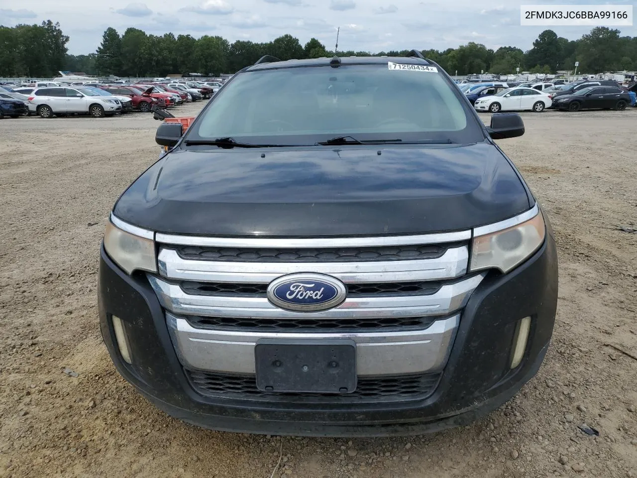 2011 Ford Edge Sel VIN: 2FMDK3JC6BBA99166 Lot: 71250434