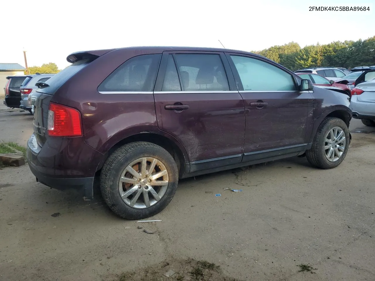 2011 Ford Edge Limited VIN: 2FMDK4KC5BBA89684 Lot: 71407194