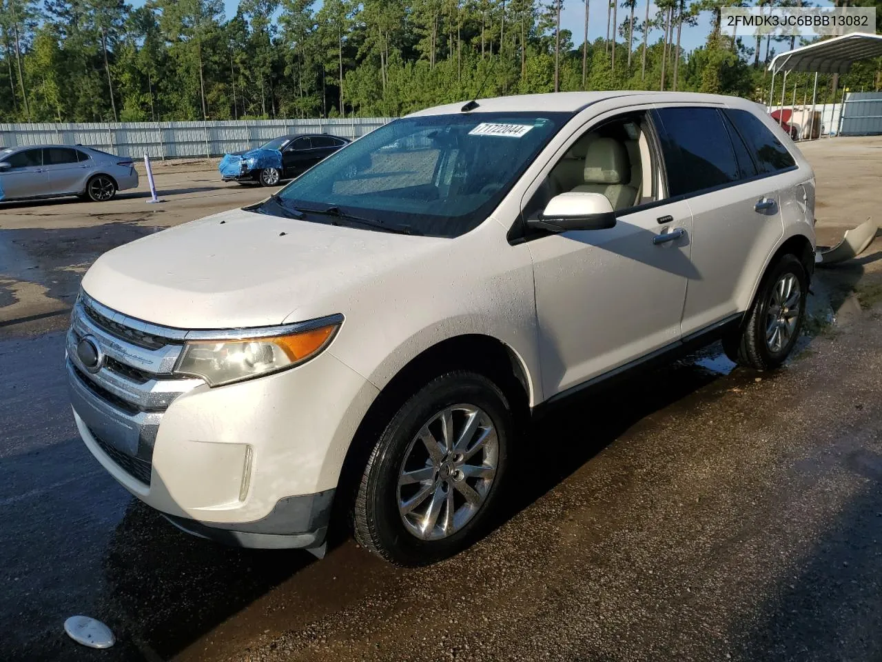 2011 Ford Edge Sel VIN: 2FMDK3JC6BBB13082 Lot: 71722044