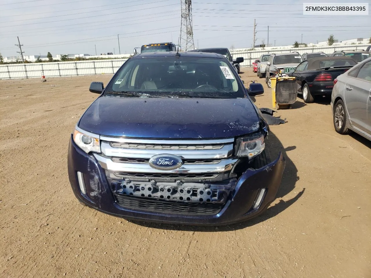 2011 Ford Edge Limited VIN: 2FMDK3KC3BBB43395 Lot: 71815594