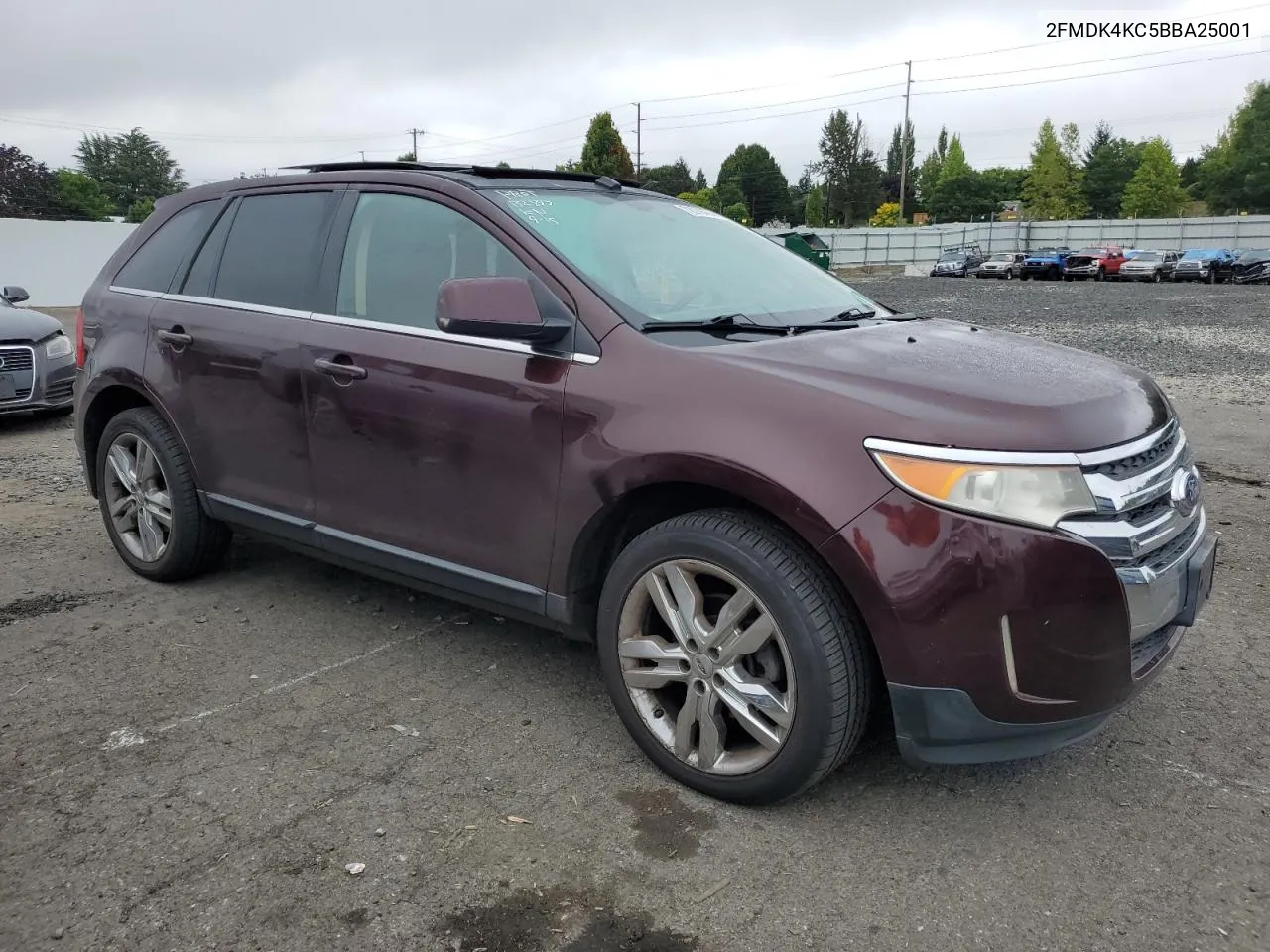 2011 Ford Edge Limited VIN: 2FMDK4KC5BBA25001 Lot: 72279474