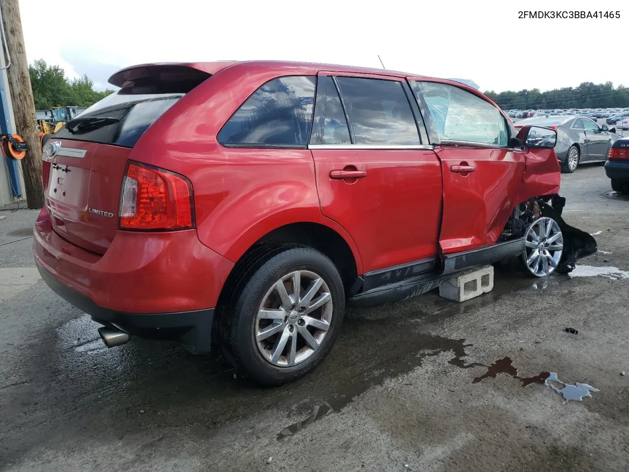 2011 Ford Edge Limited VIN: 2FMDK3KC3BBA41465 Lot: 72362354