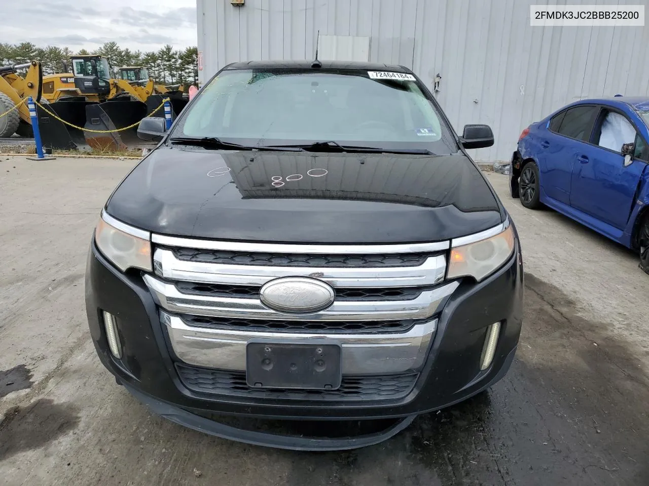 2011 Ford Edge Sel VIN: 2FMDK3JC2BBB25200 Lot: 72464184