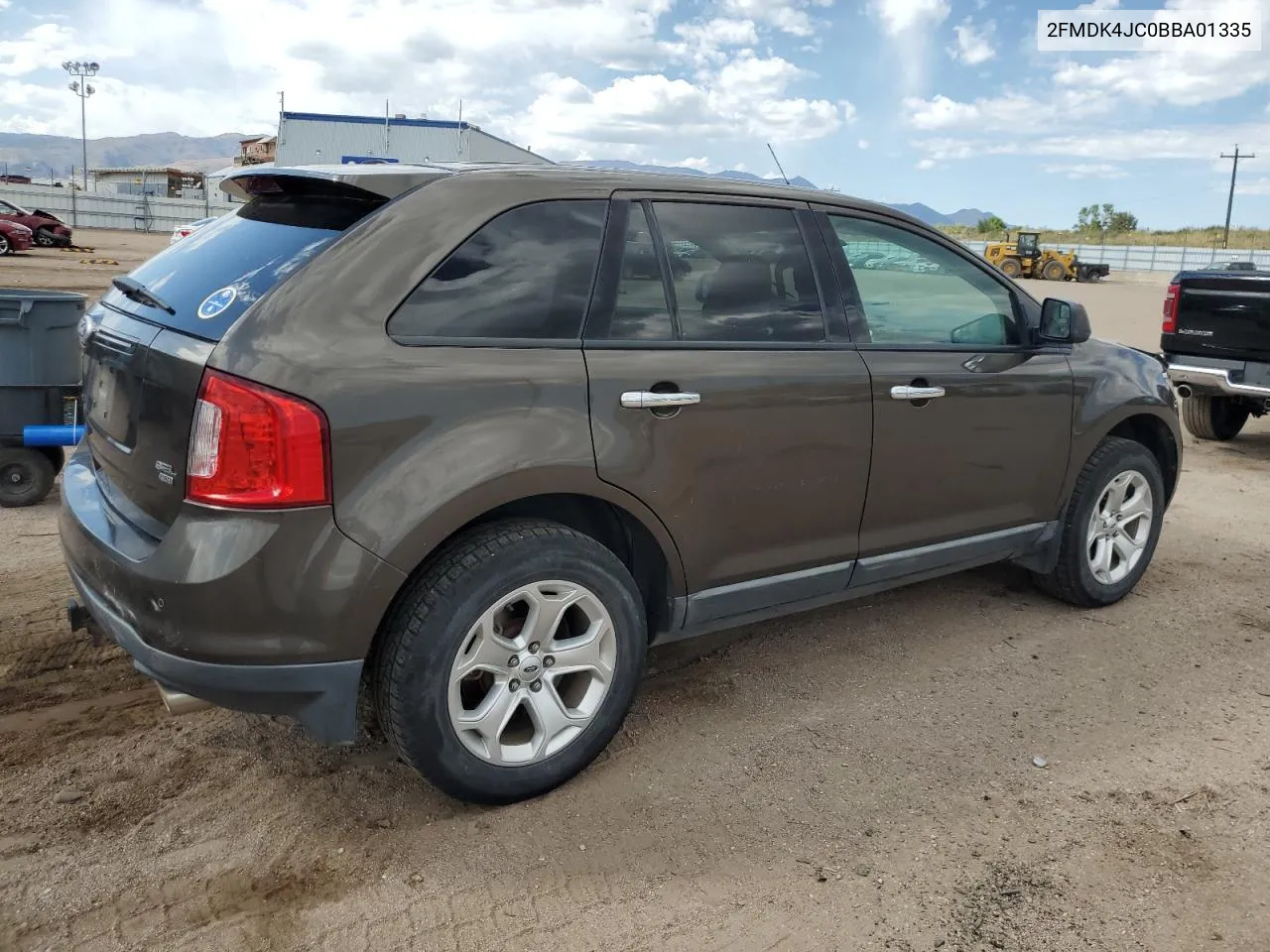 2011 Ford Edge Sel VIN: 2FMDK4JC0BBA01335 Lot: 72560284