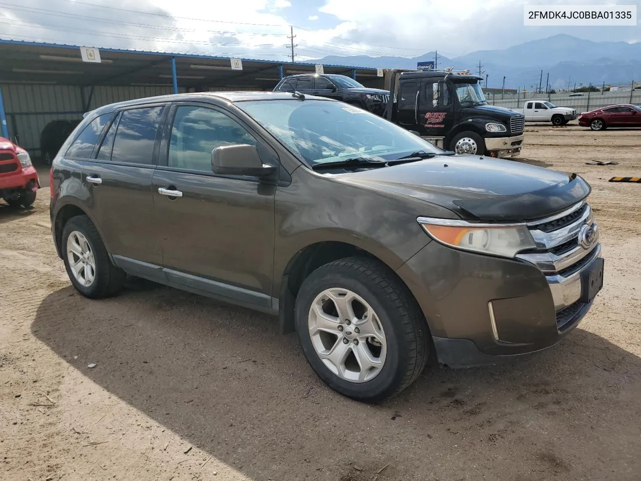 2011 Ford Edge Sel VIN: 2FMDK4JC0BBA01335 Lot: 72560284