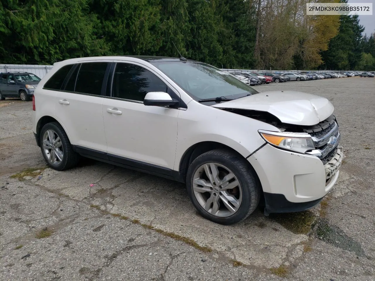 2011 Ford Edge Limited VIN: 2FMDK3KC9BBB35172 Lot: 72606754