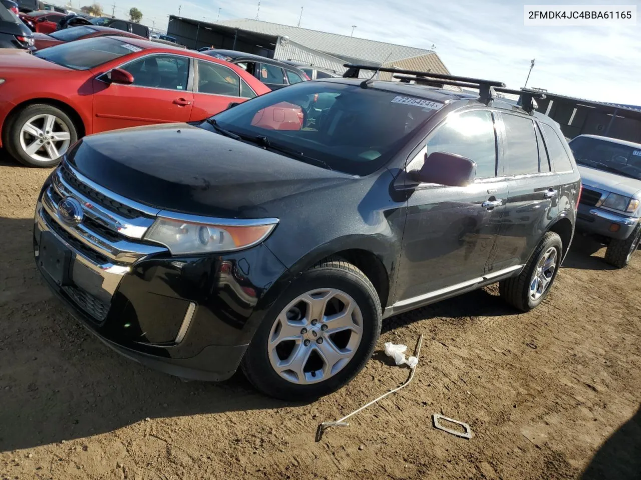 2011 Ford Edge Sel VIN: 2FMDK4JC4BBA61165 Lot: 72754244