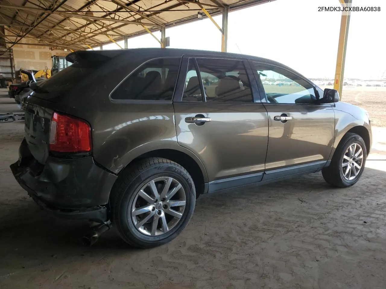 2011 Ford Edge Sel VIN: 2FMDK3JCXBBA60838 Lot: 72778934