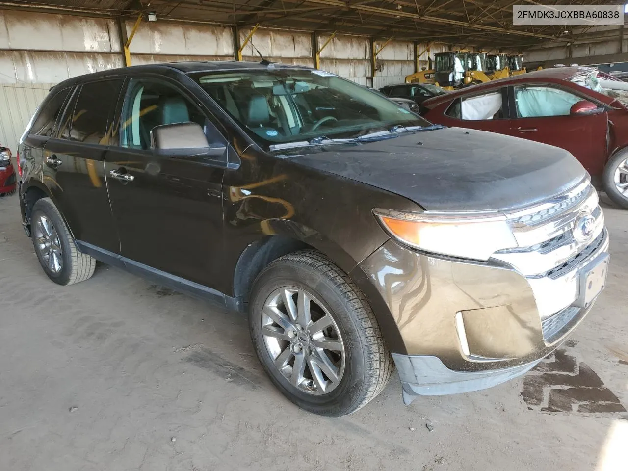 2011 Ford Edge Sel VIN: 2FMDK3JCXBBA60838 Lot: 72778934