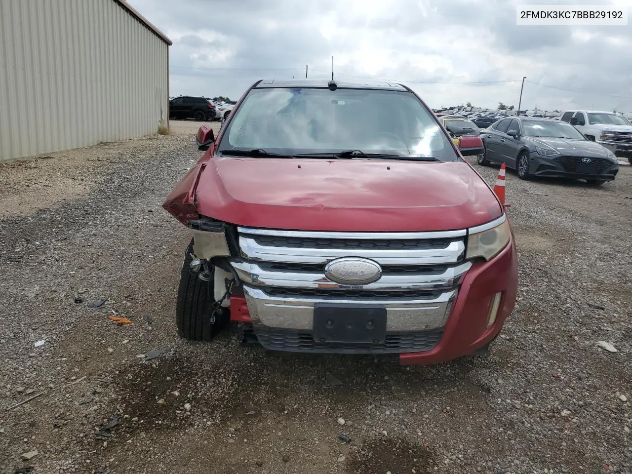 2011 Ford Edge Limited VIN: 2FMDK3KC7BBB29192 Lot: 72789944