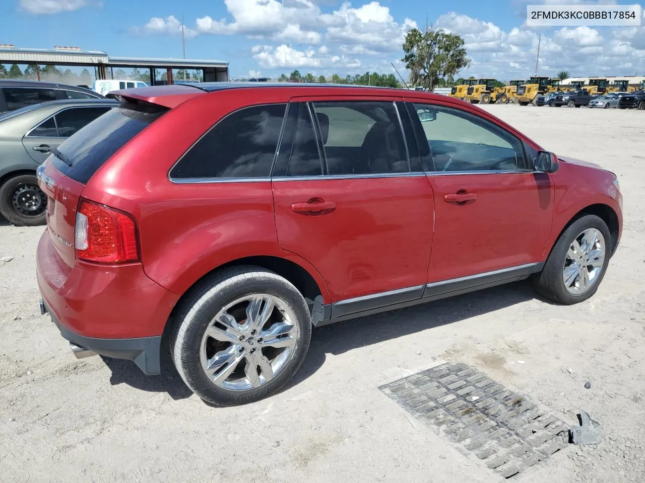 2011 Ford Edge Limited VIN: 2FMDK3KC0BBB17854 Lot: 72886284