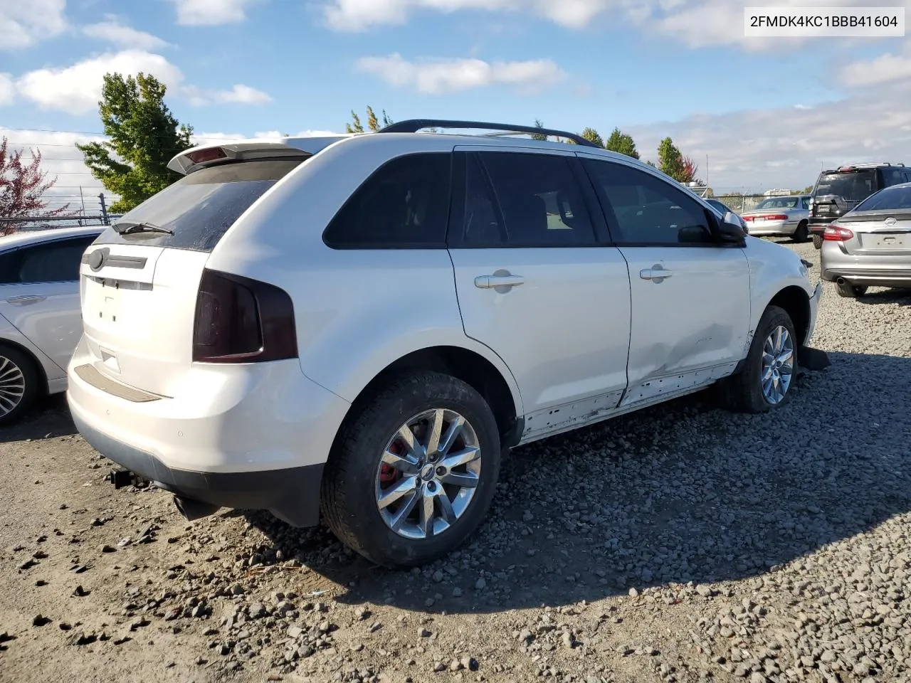 2011 Ford Edge Limited VIN: 2FMDK4KC1BBB41604 Lot: 73059644