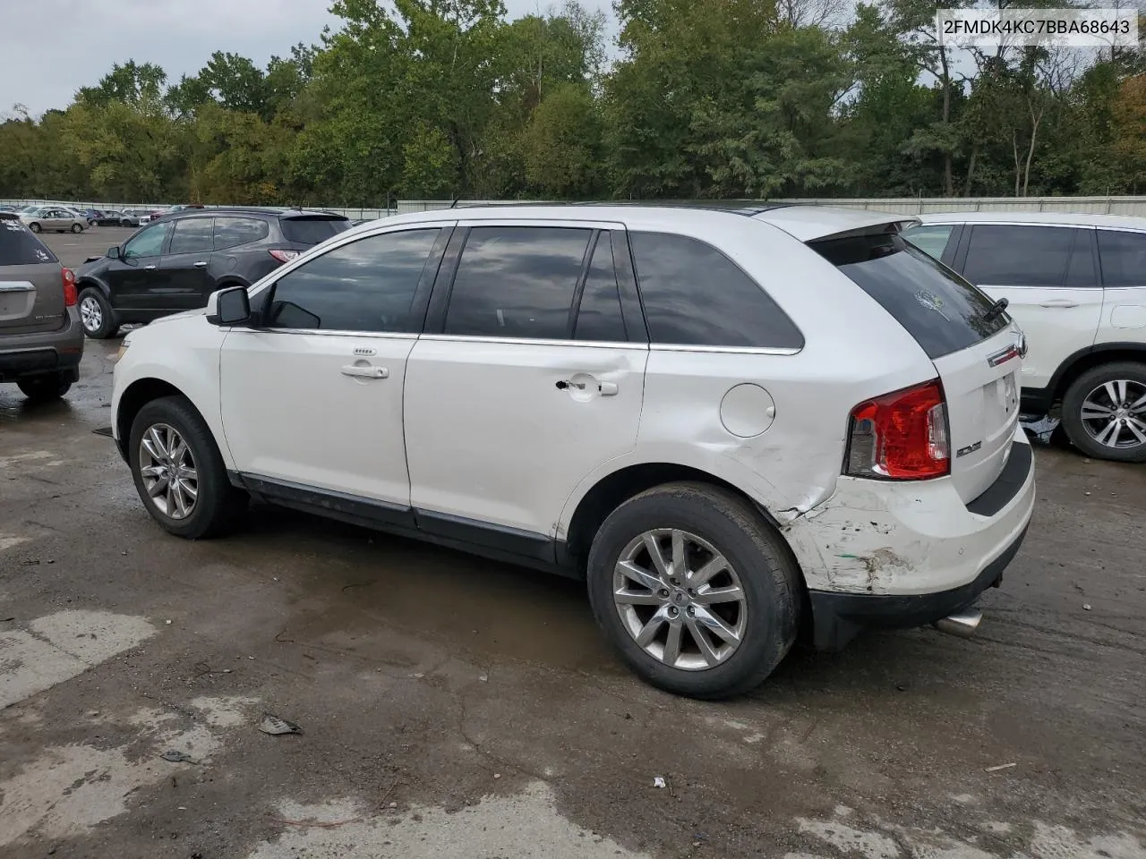 2011 Ford Edge Limited VIN: 2FMDK4KC7BBA68643 Lot: 73105294